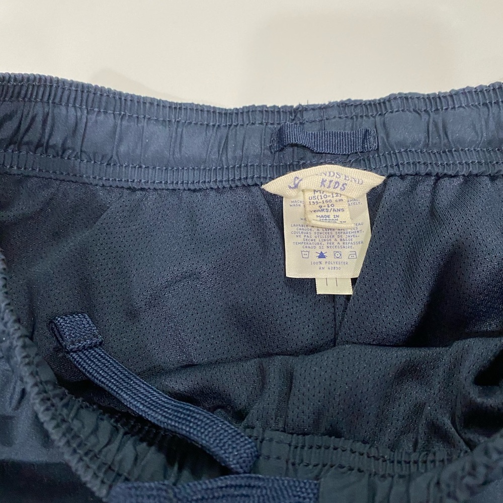 Lands’ End blue swimming trunk NWOT. Boy’s medium.